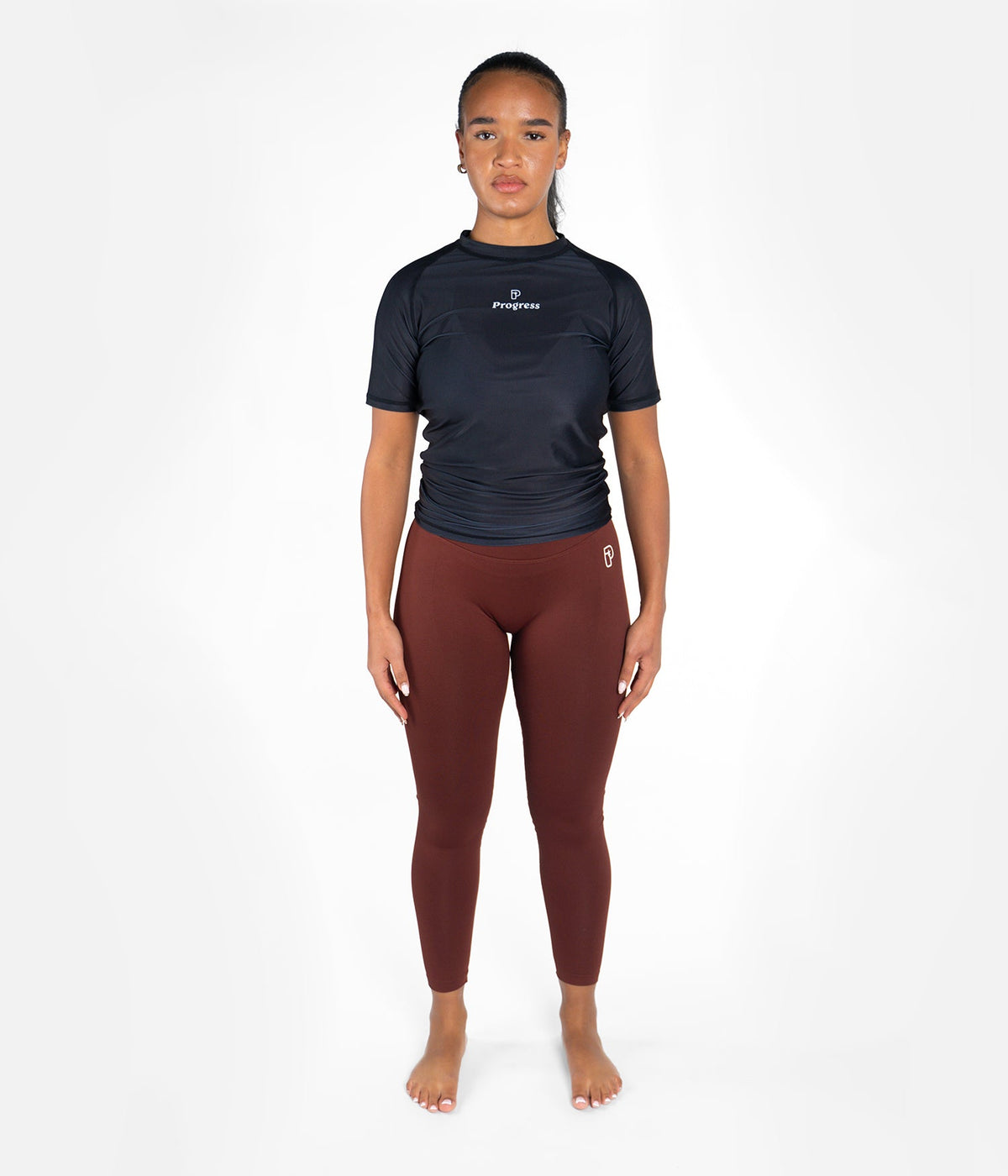 Seamless Leggings -  Burgundy