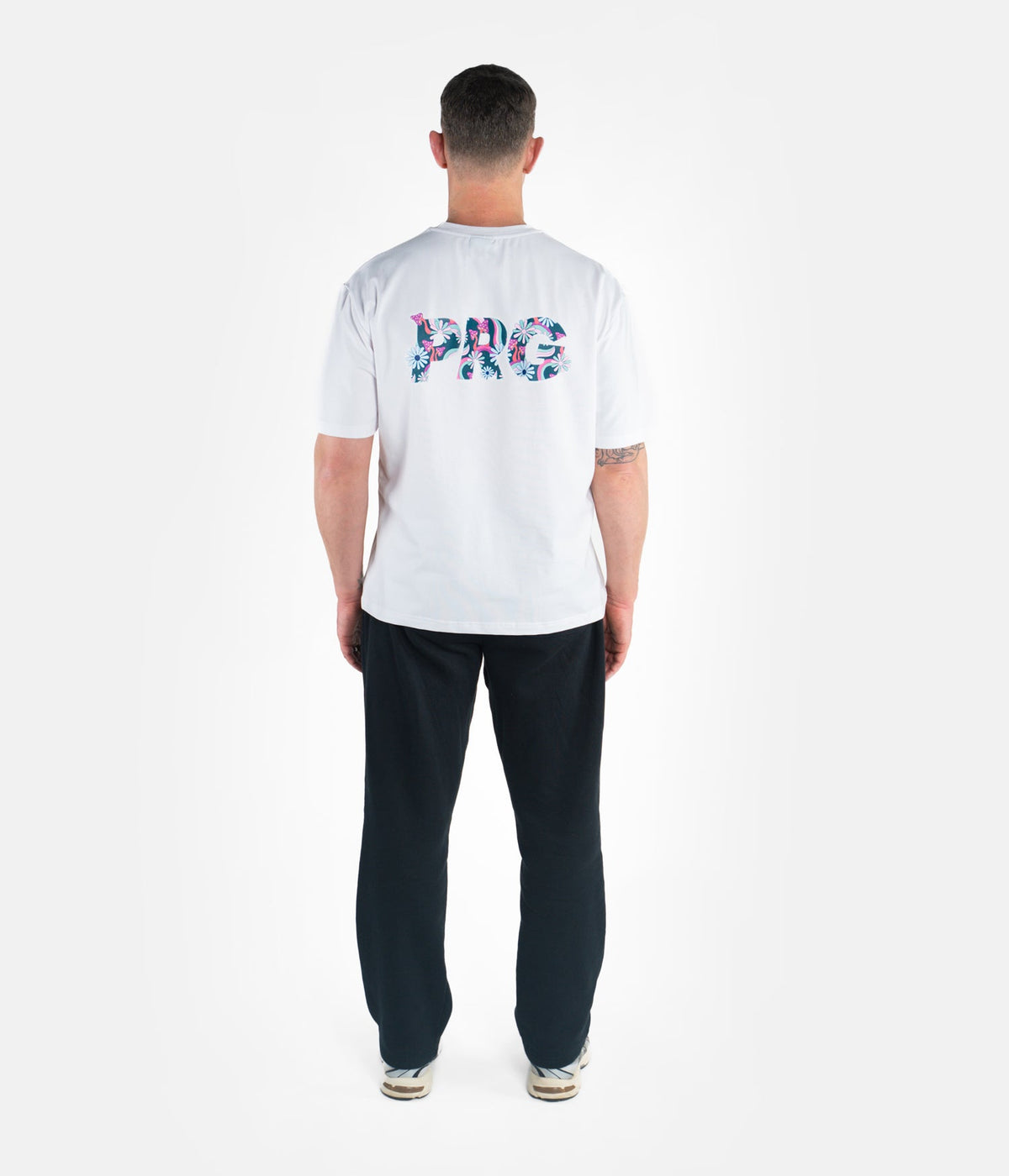 PRG Psychedelic Oversized Tee - White
