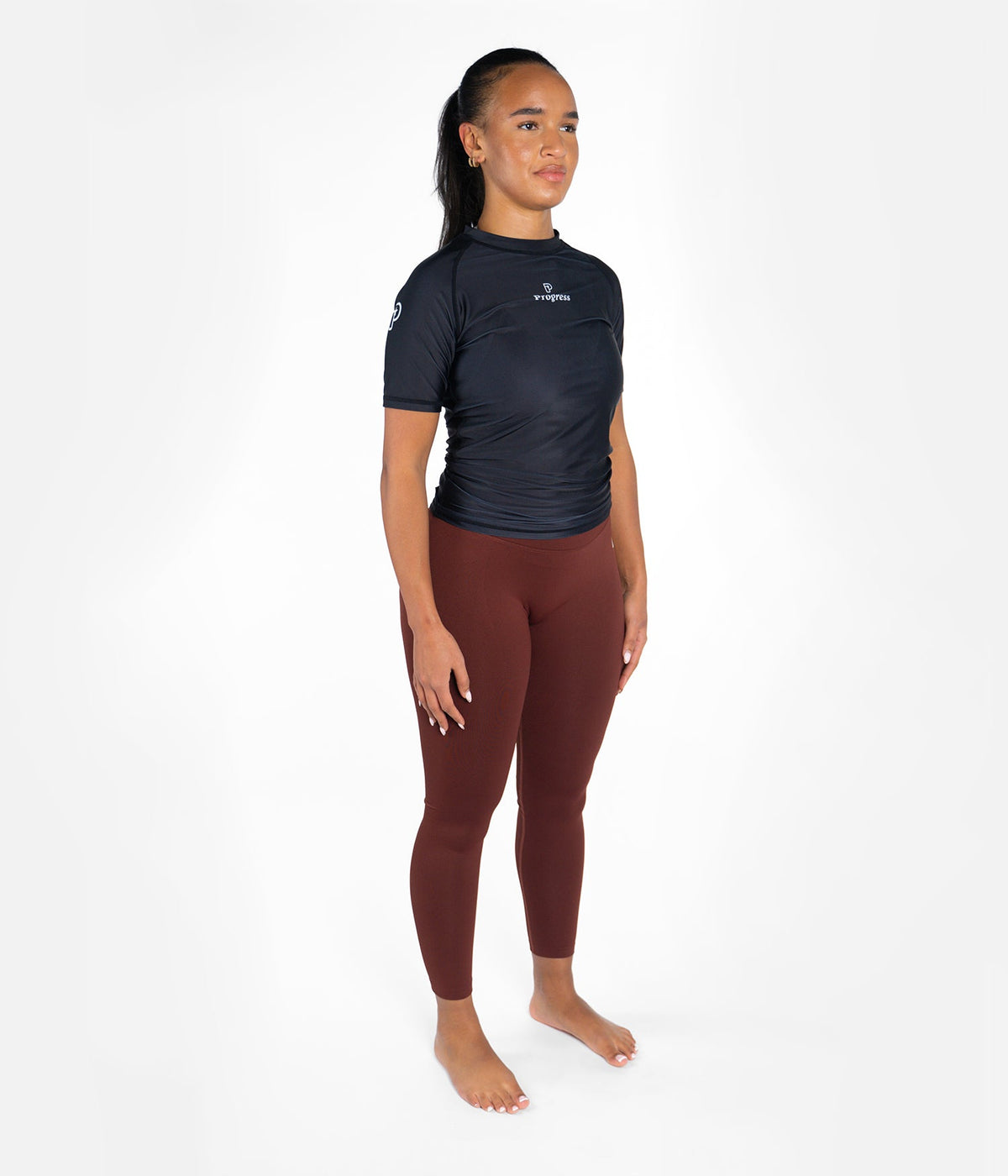 Seamless Leggings -  Burgundy