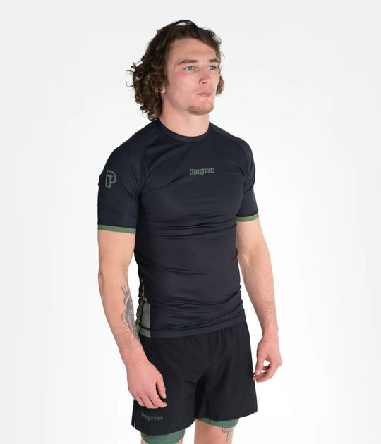 Academy+ Rash Guard - Black