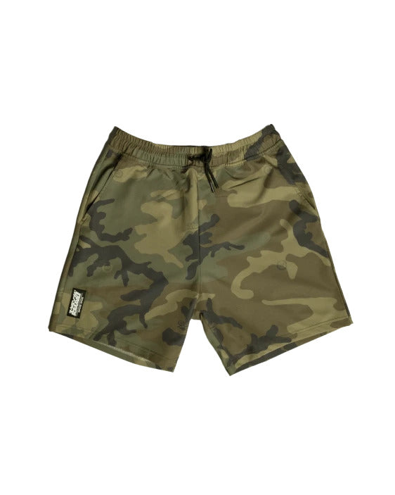 Active Shorts - Woodland Camo