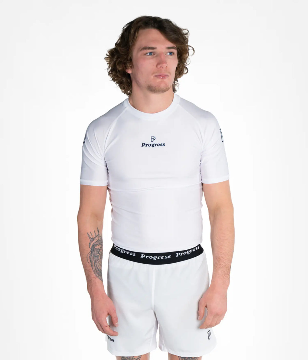 Academy Rashguard - White
