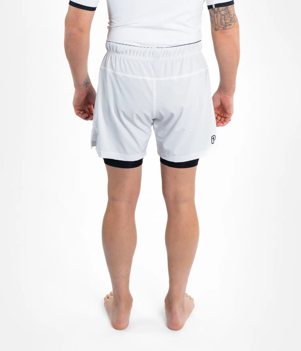Academy + White Hybrid Shorts