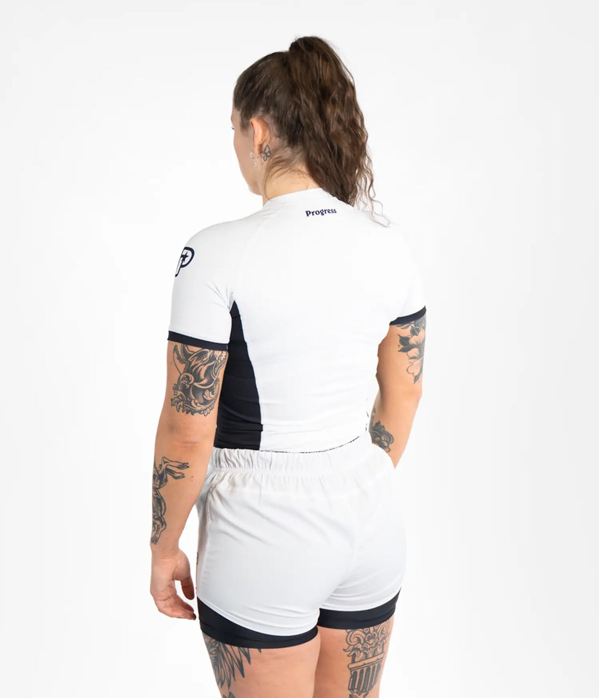 Women's Academy + Rashguard - White