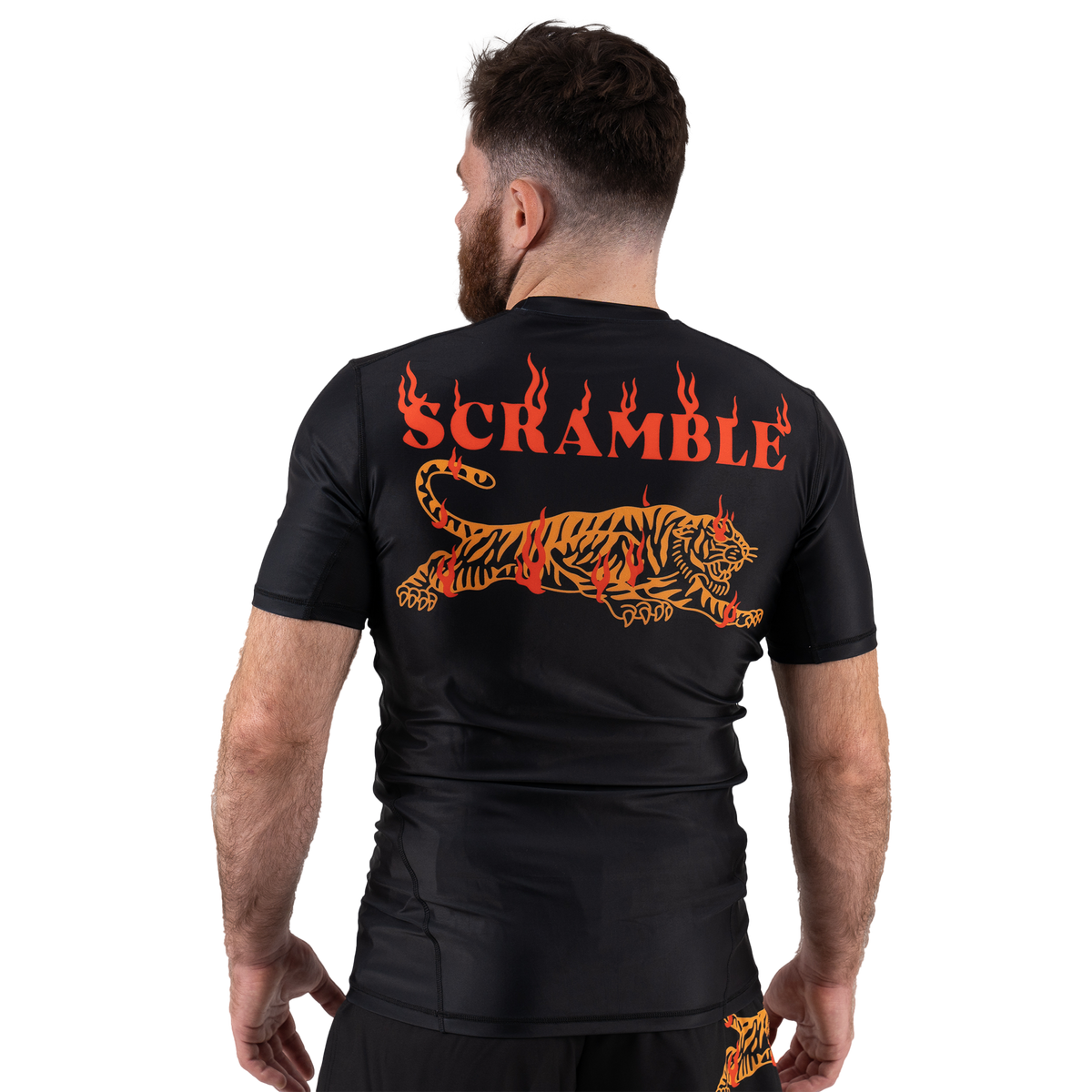 Burning Tiger Rash Guard