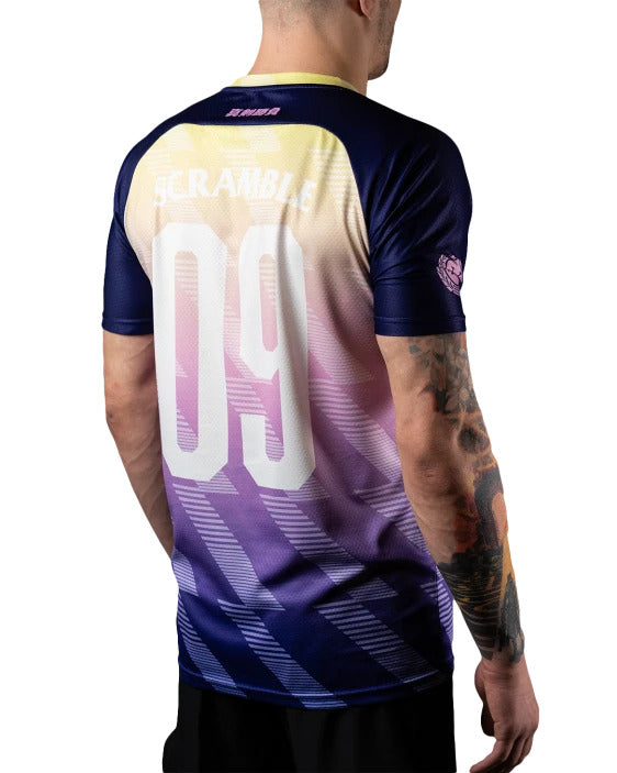 Dorai Training Top - Purple and Yellow