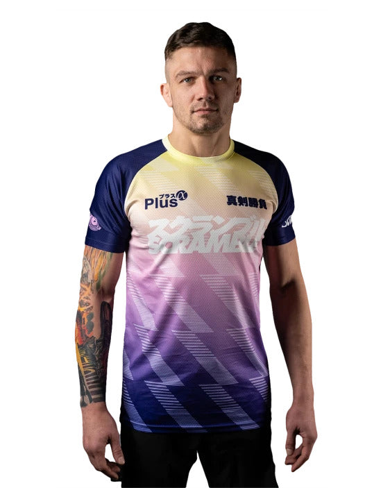 Dorai Training Top - Purple and Yellow