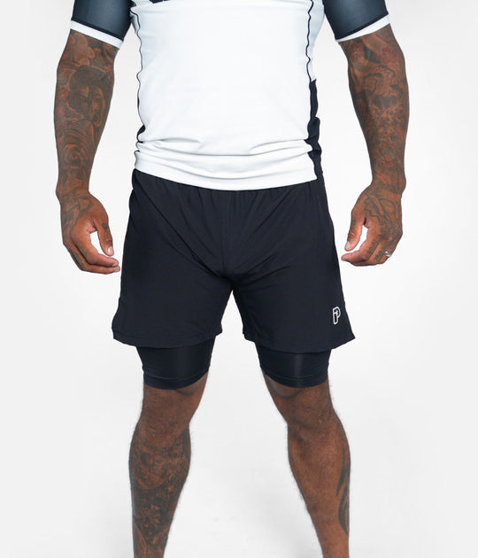 Flex Hybrid Shorts - Black