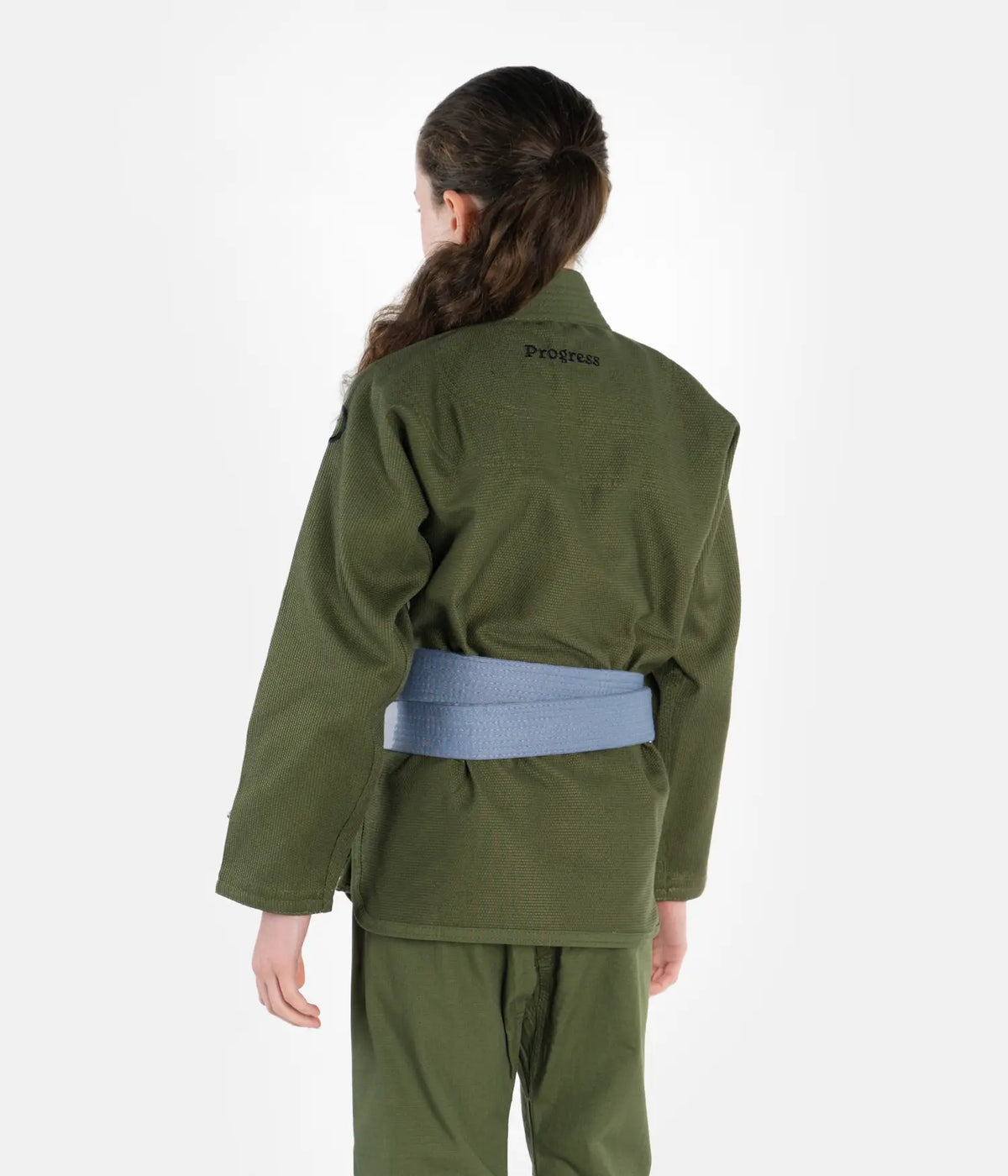 Kids Academy Gi - Forest Green (with FREE Whitebelt)