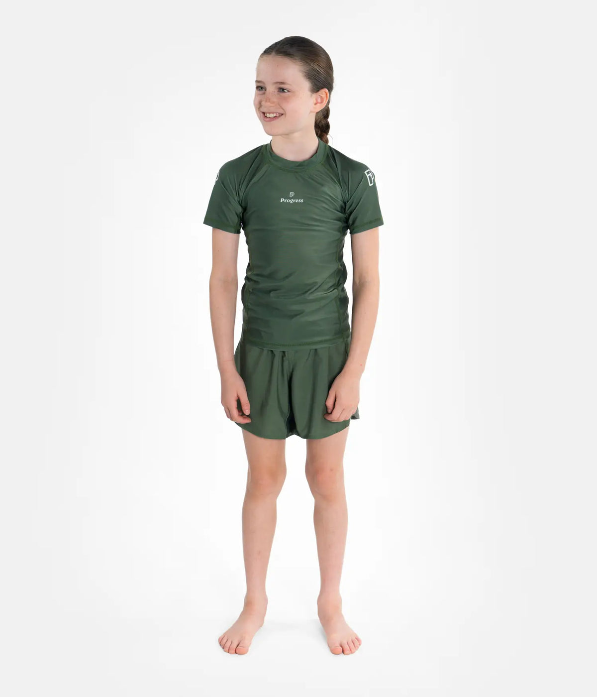 Kids Academy Rashguard - Khaki