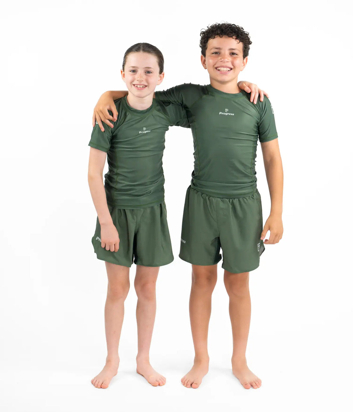 Kids Academy Board Shorts - Khaki