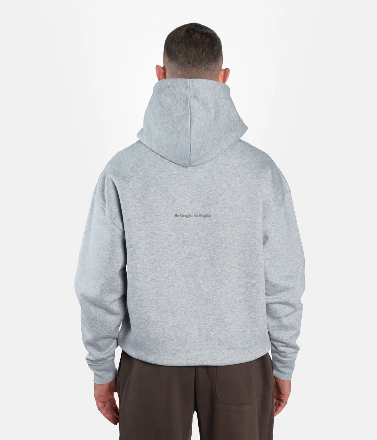 Hazed Ink Hoodie - Heather Grey