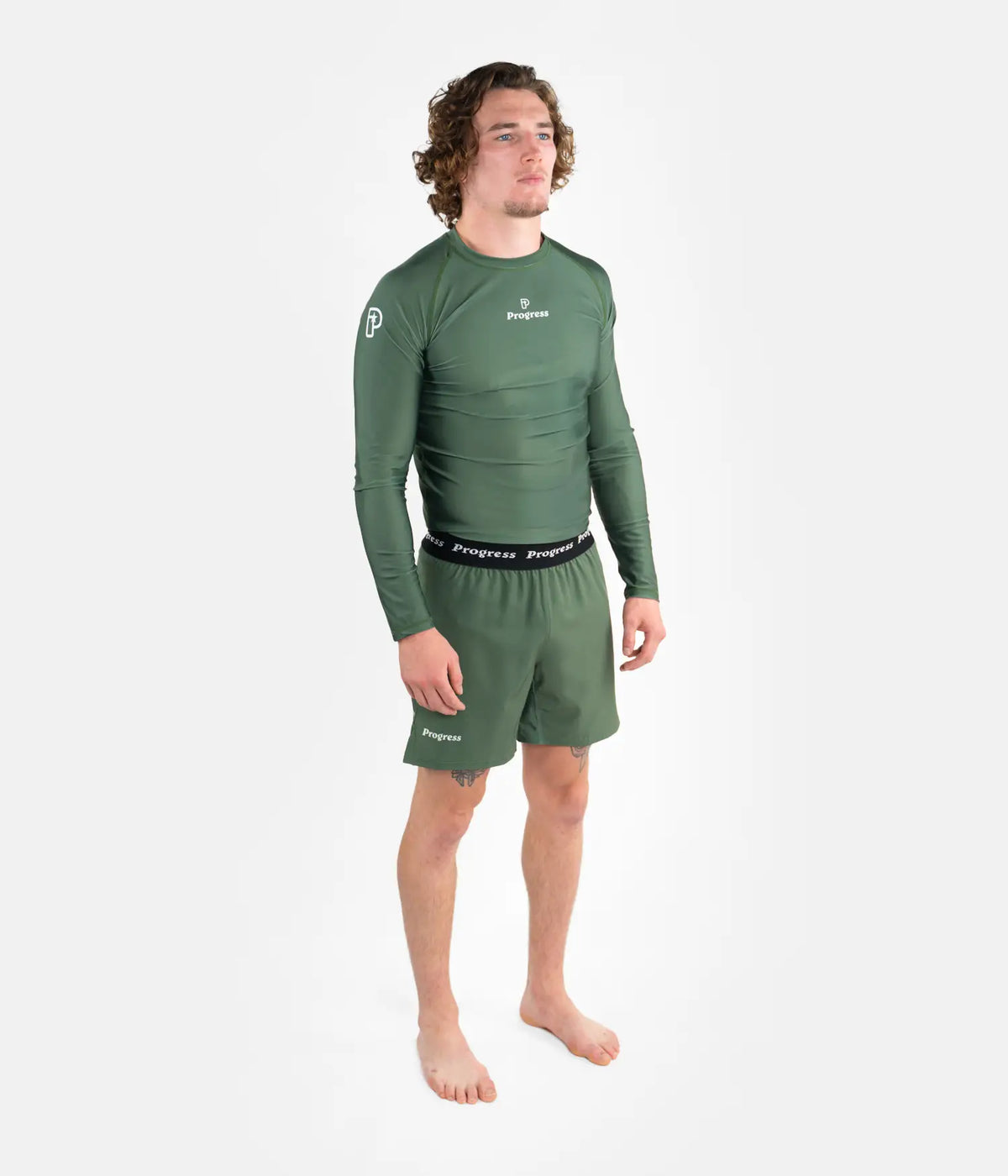 Academy Rashguard Longsleeve - Khaki