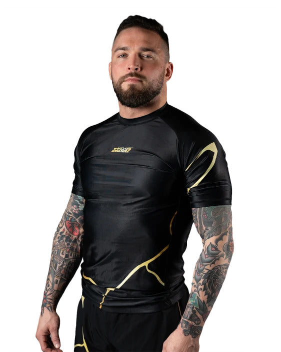 Kintsugi Rashguard - Black