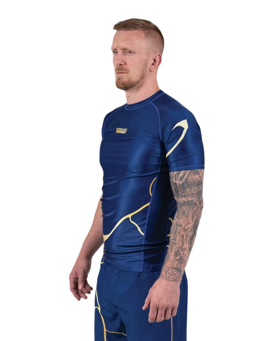 Kintsugi Rashguard - Blue