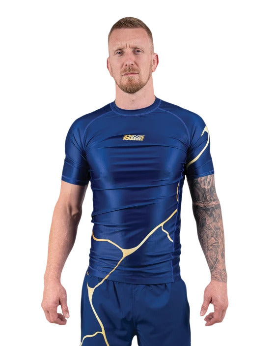 Kintsugi Rashguard - Blue