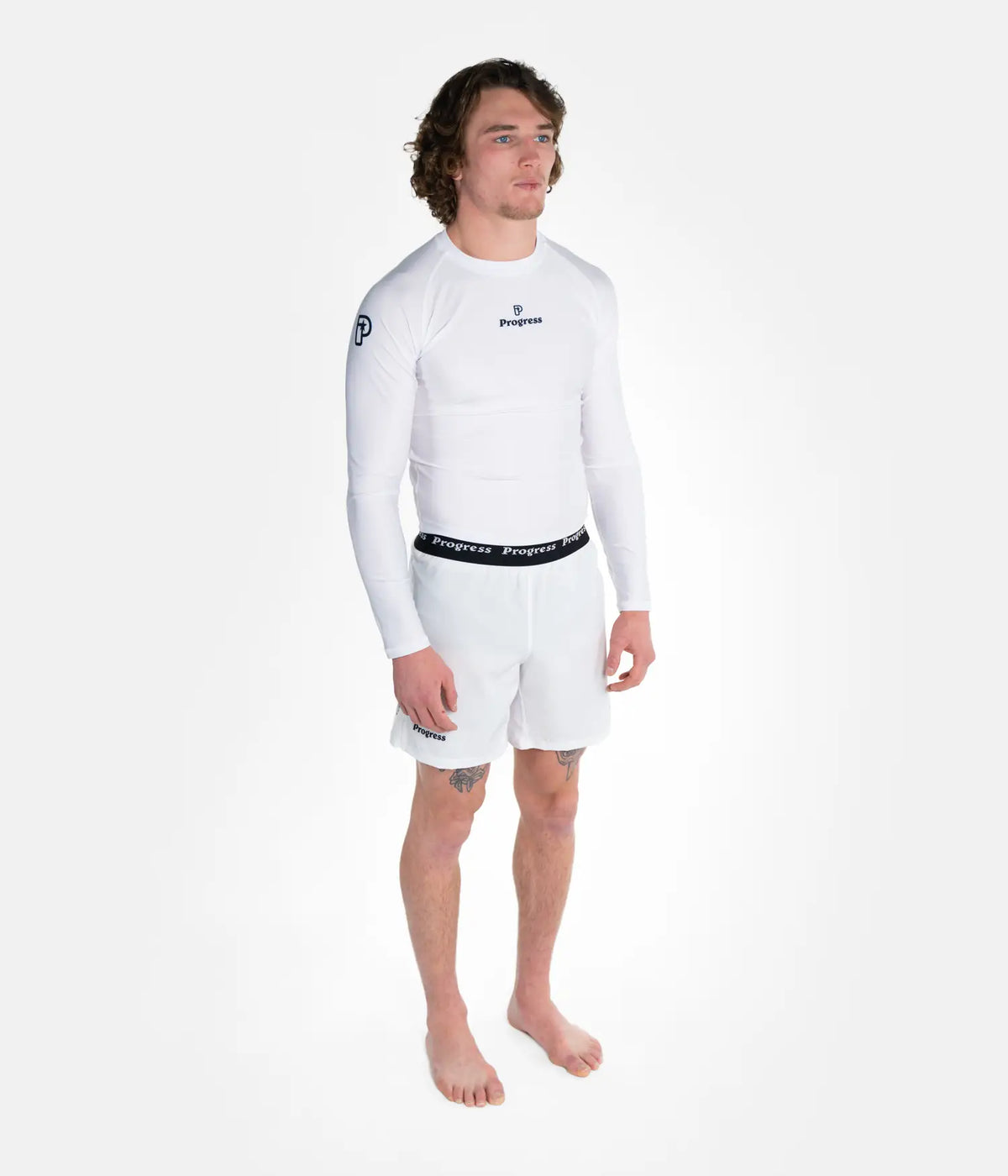 Academy Rashguard Longsleeve - White