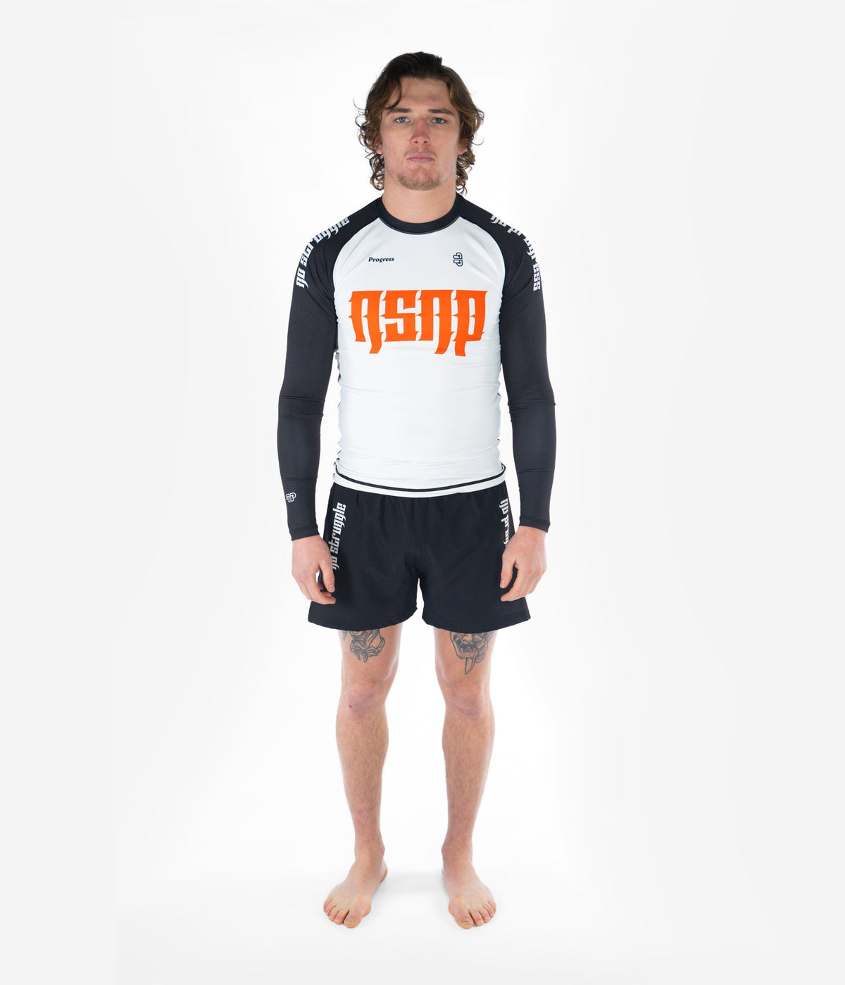 NSNP Metal Longsleeve Rashguard - Wit