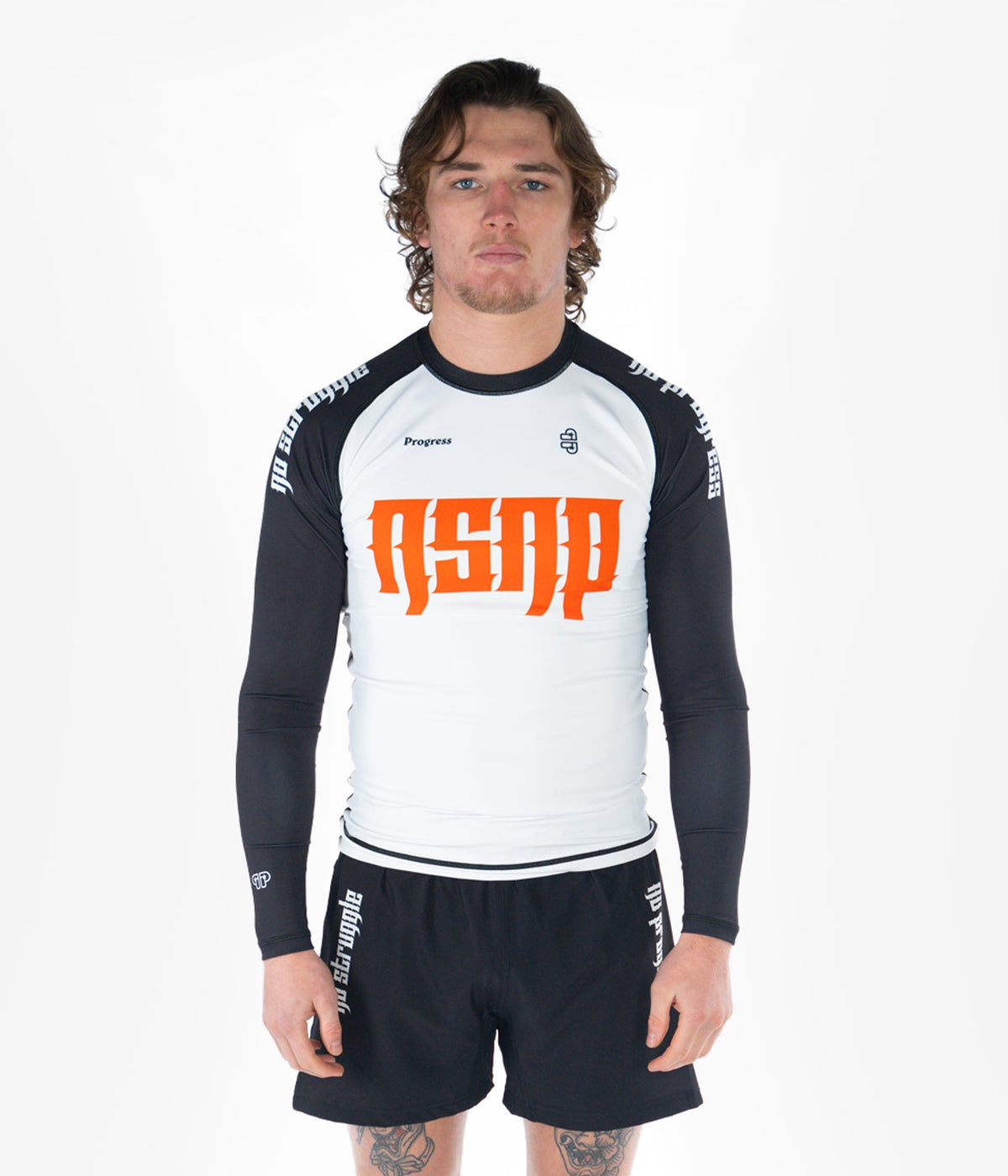 NSNP Metal Longsleeve Rashguard - Wit