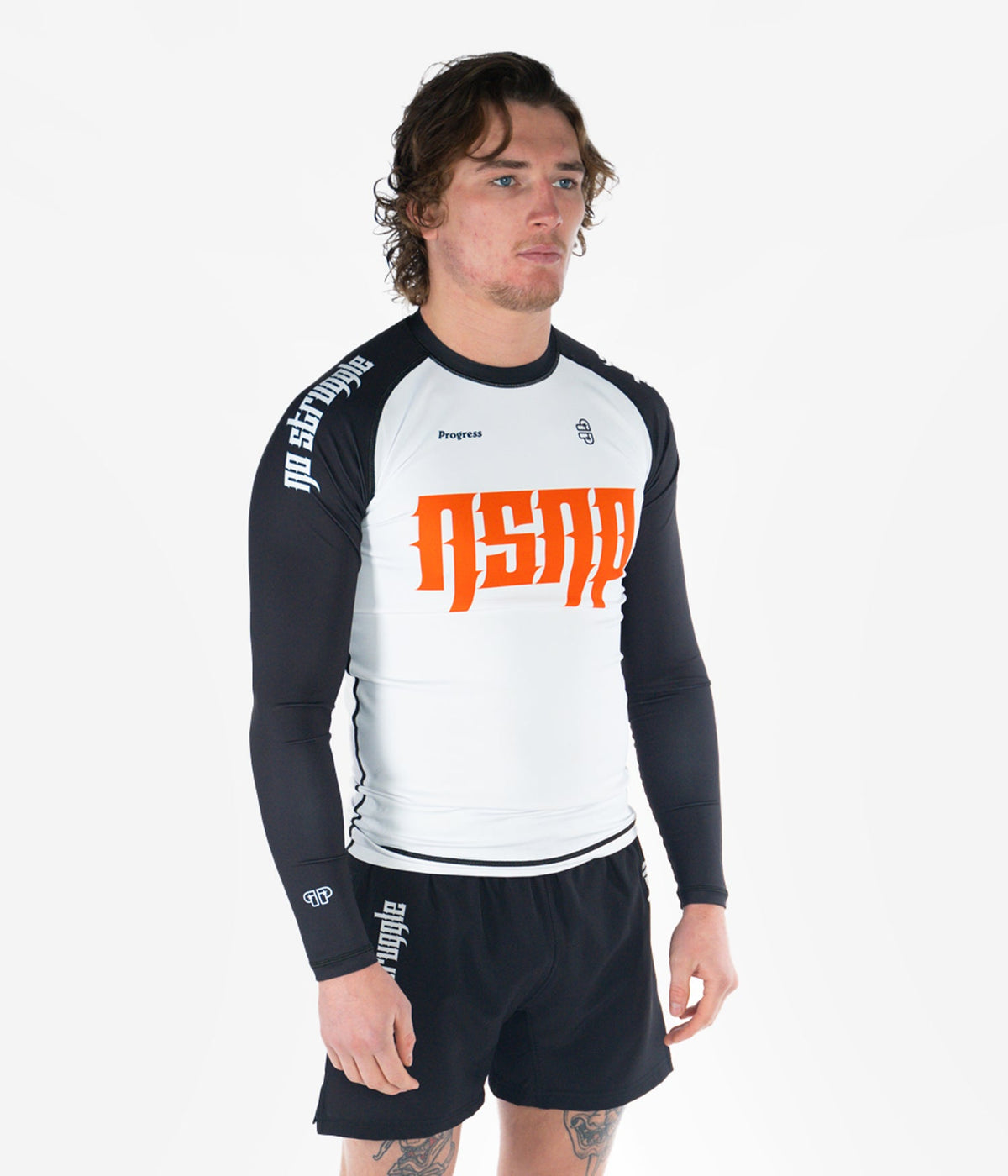 NSNP Metal Longsleeve Rashguard - Wit