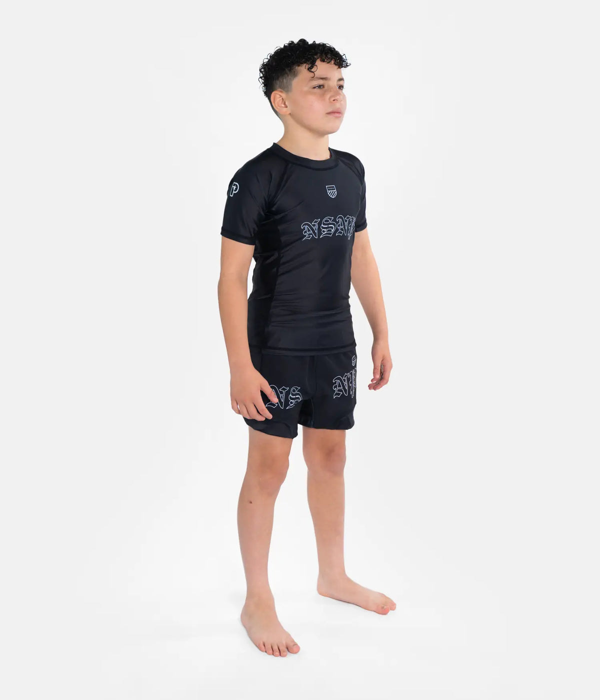 NSNP Kids Board Shorts - Black