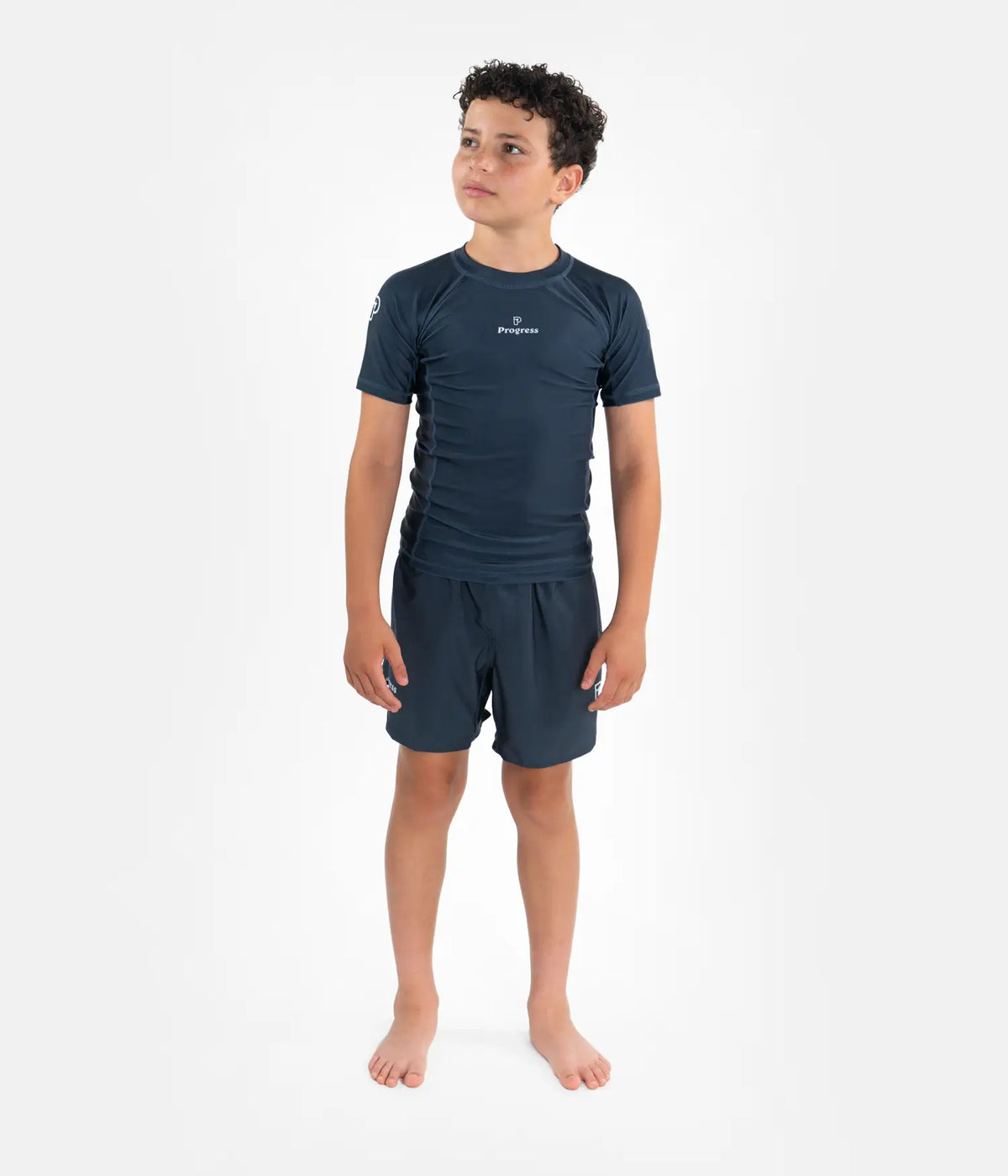 Kids Academy Rashguard - Petroleum