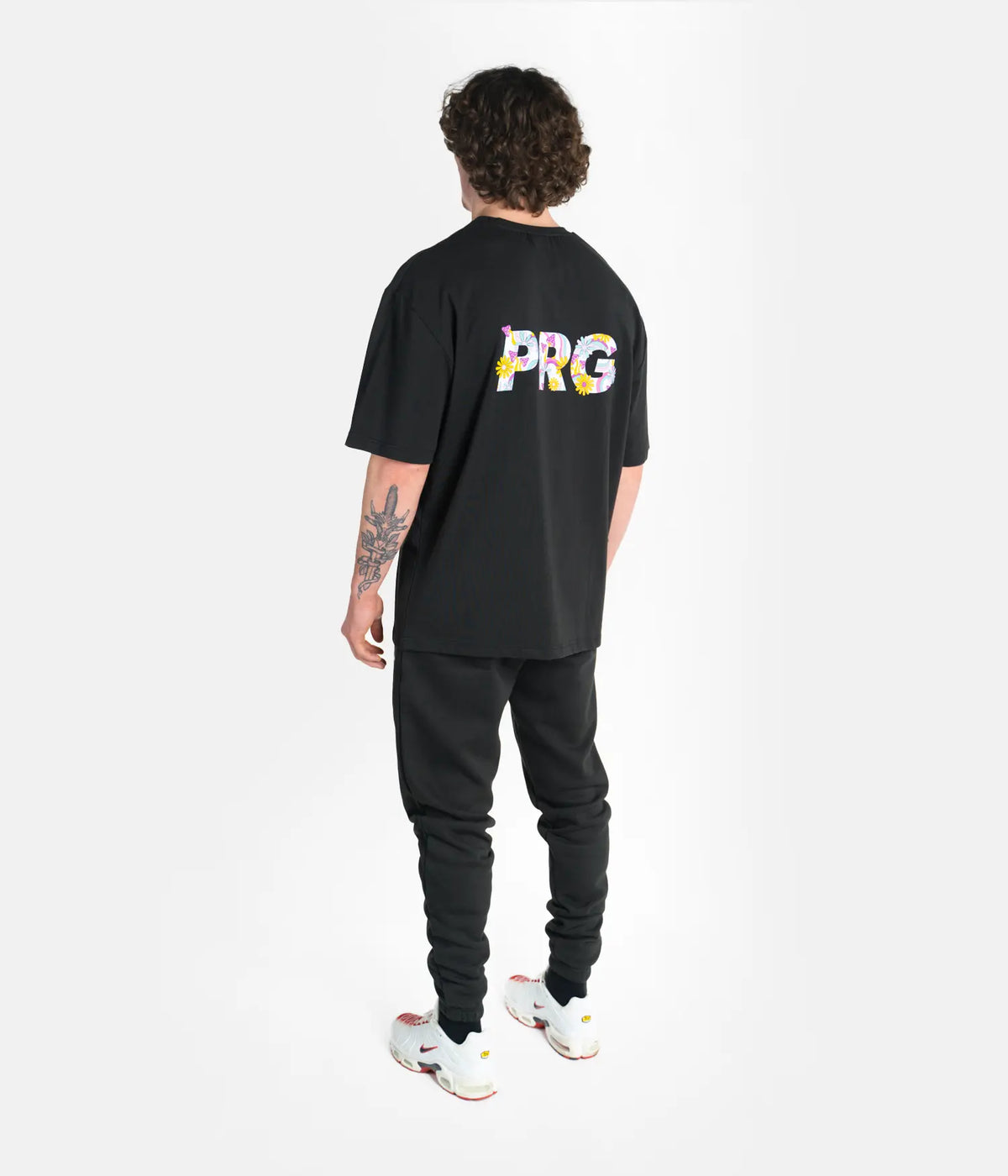 PRG Psychedelic Oversized Tee - Black