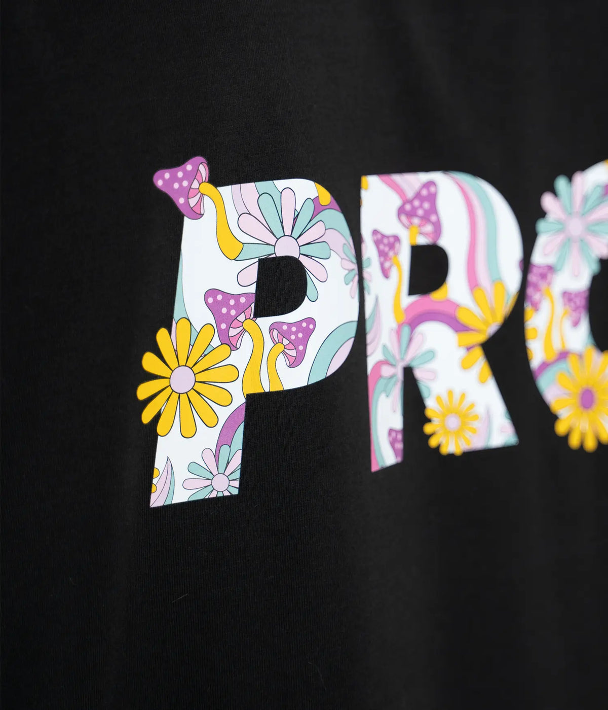 PRG Psychedelic Oversized Tee - Black
