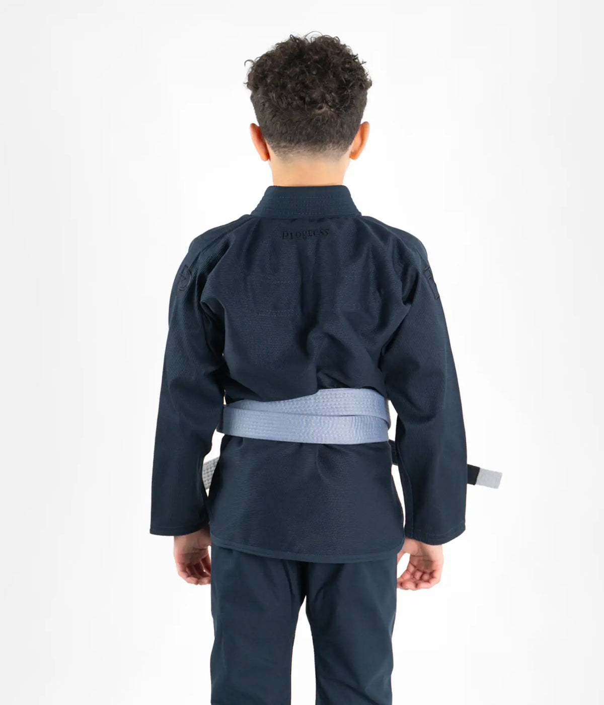 Kids Academy Gi - Petroleum Grey (with FREE Whitebelt)