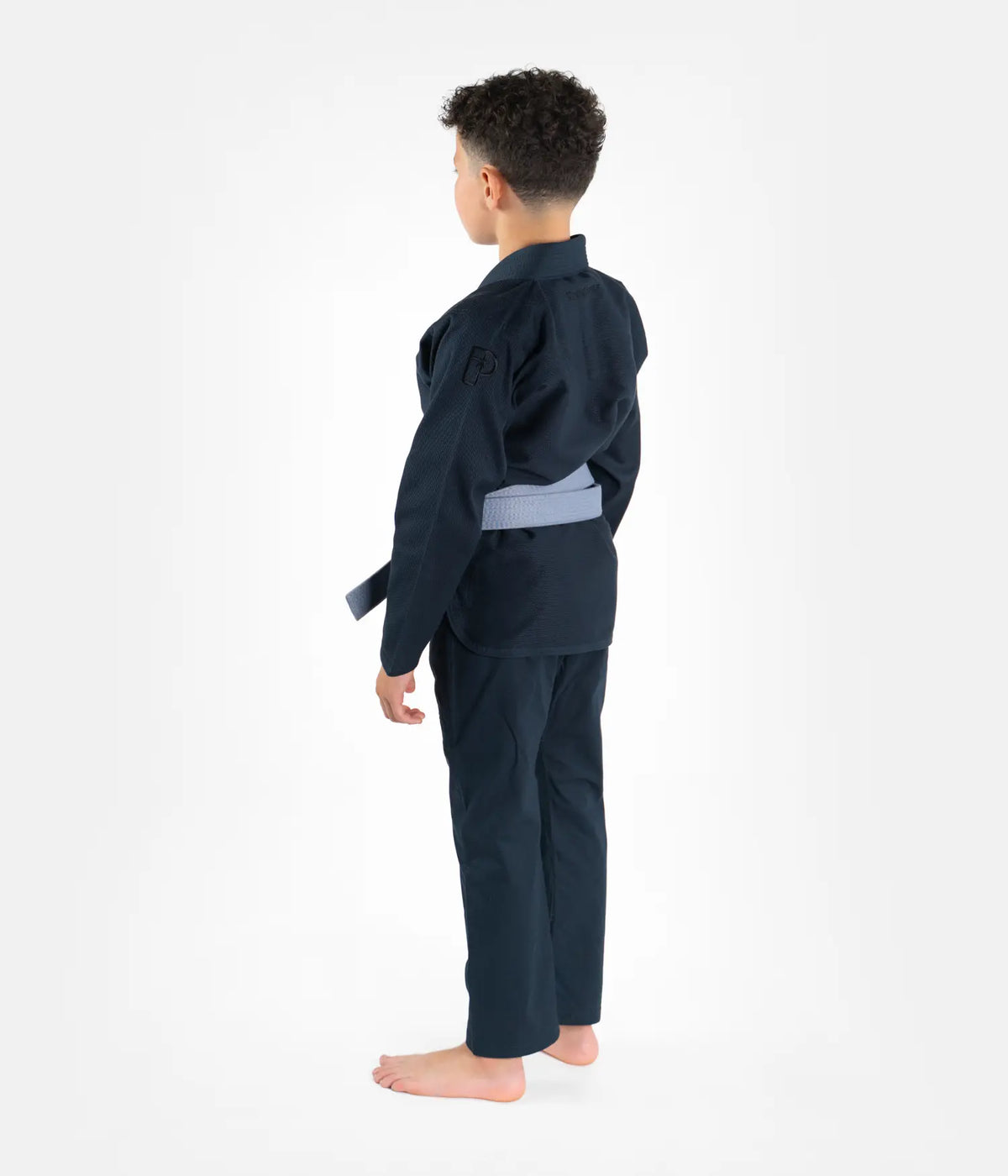 Kids Academy Gi - Petroleum Grey (with FREE Whitebelt)
