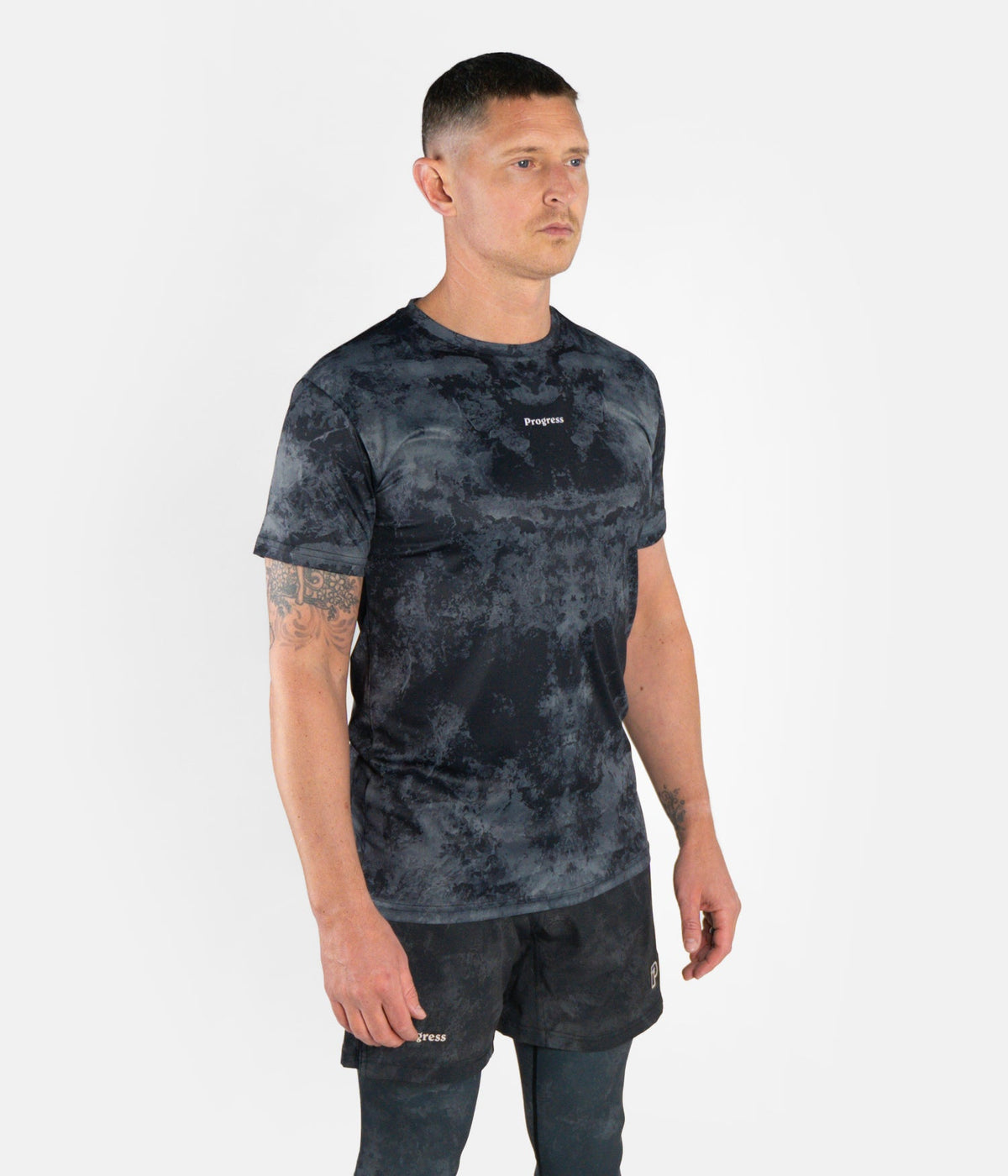 Rolling Tee - Smoked Ink