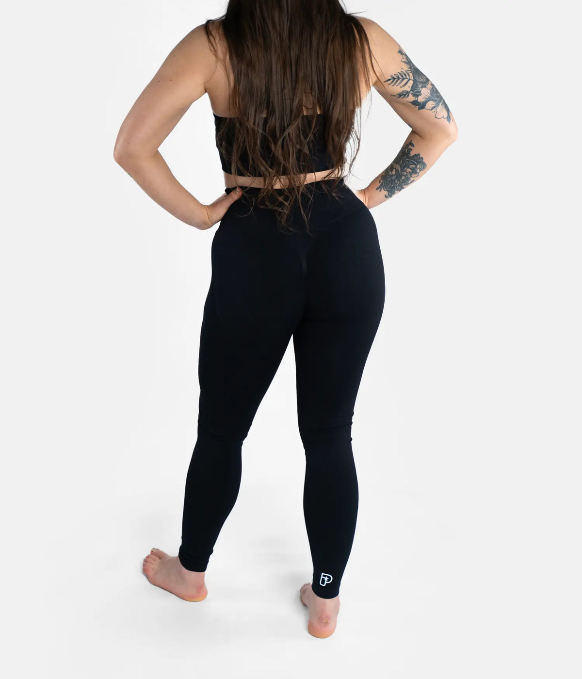 Women's Pro Seamless Grappling Leggings - Black