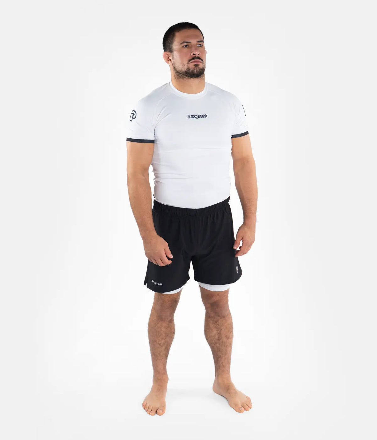 Academy + Rashguard - White