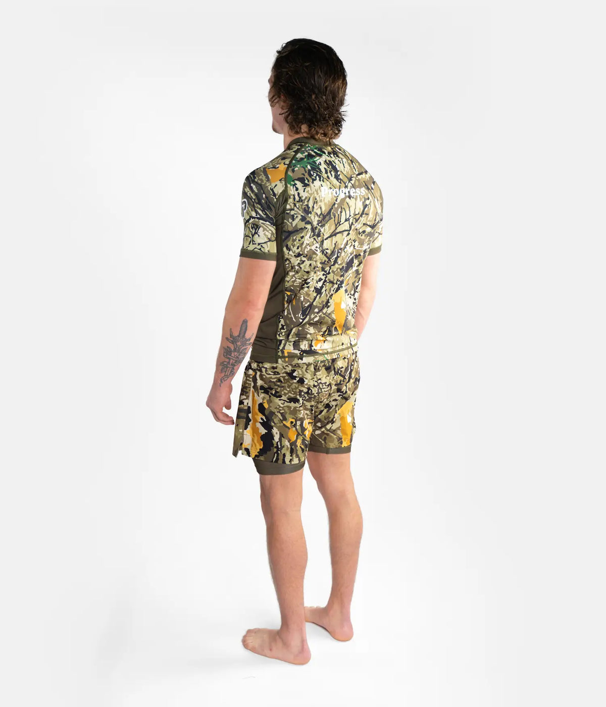 Woodland Camo Hybride Korte Broek