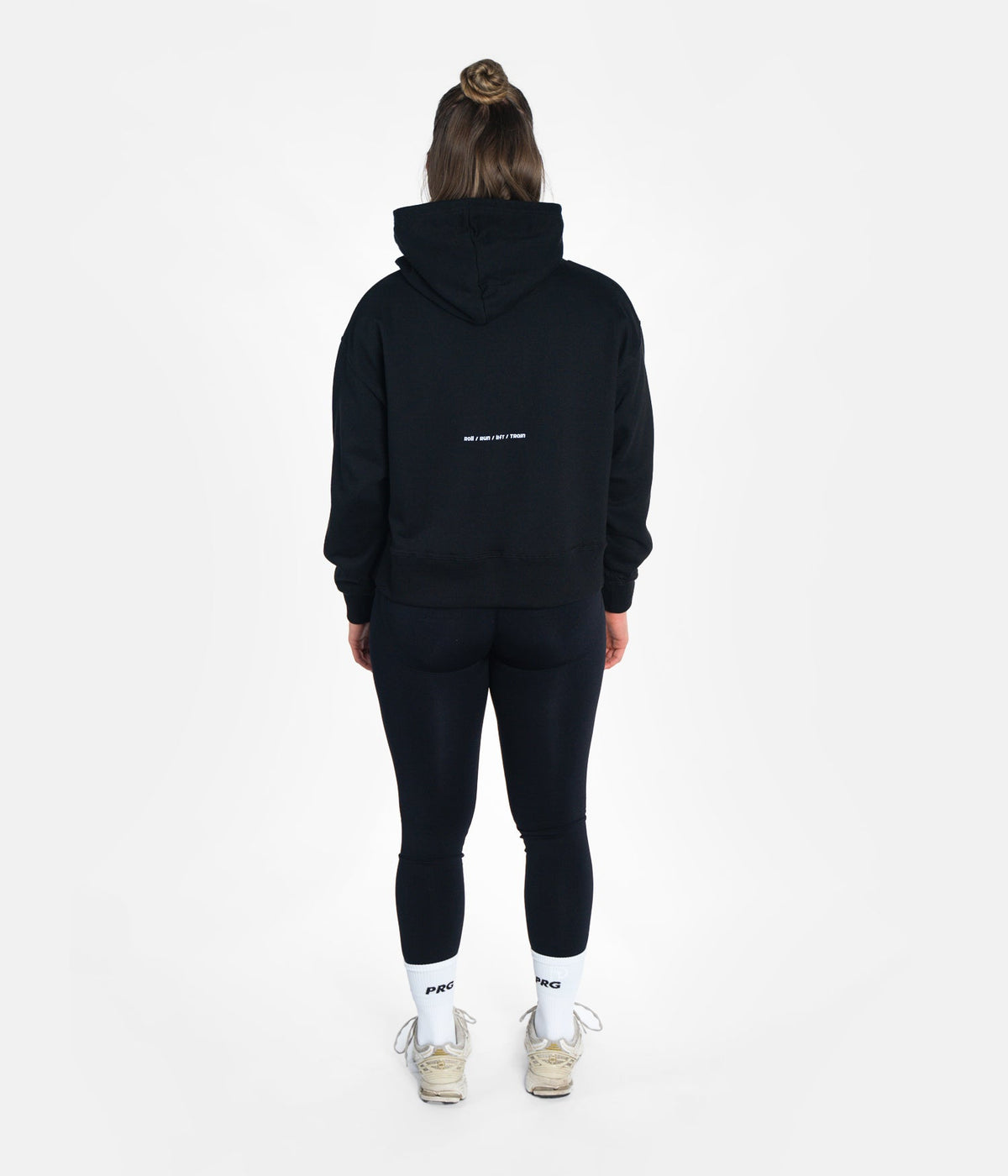 Women's Vital Cropped Hoodie - Zwart