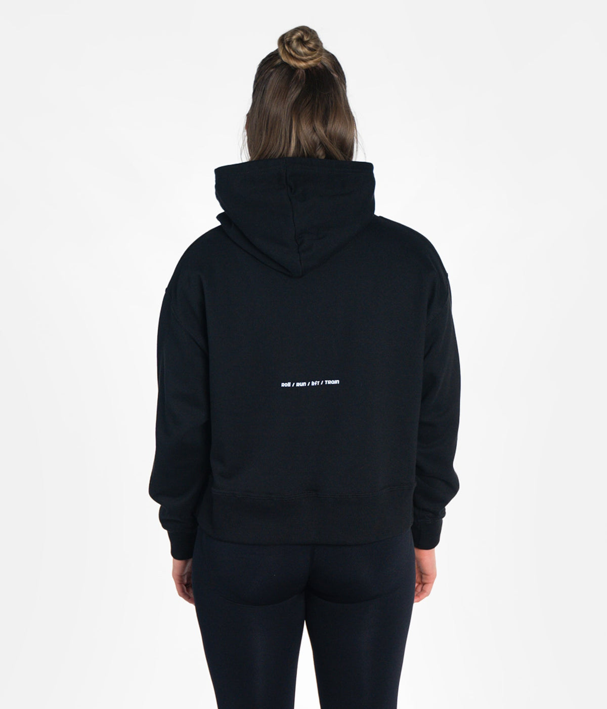 Women's Vital Cropped Hoodie - Zwart