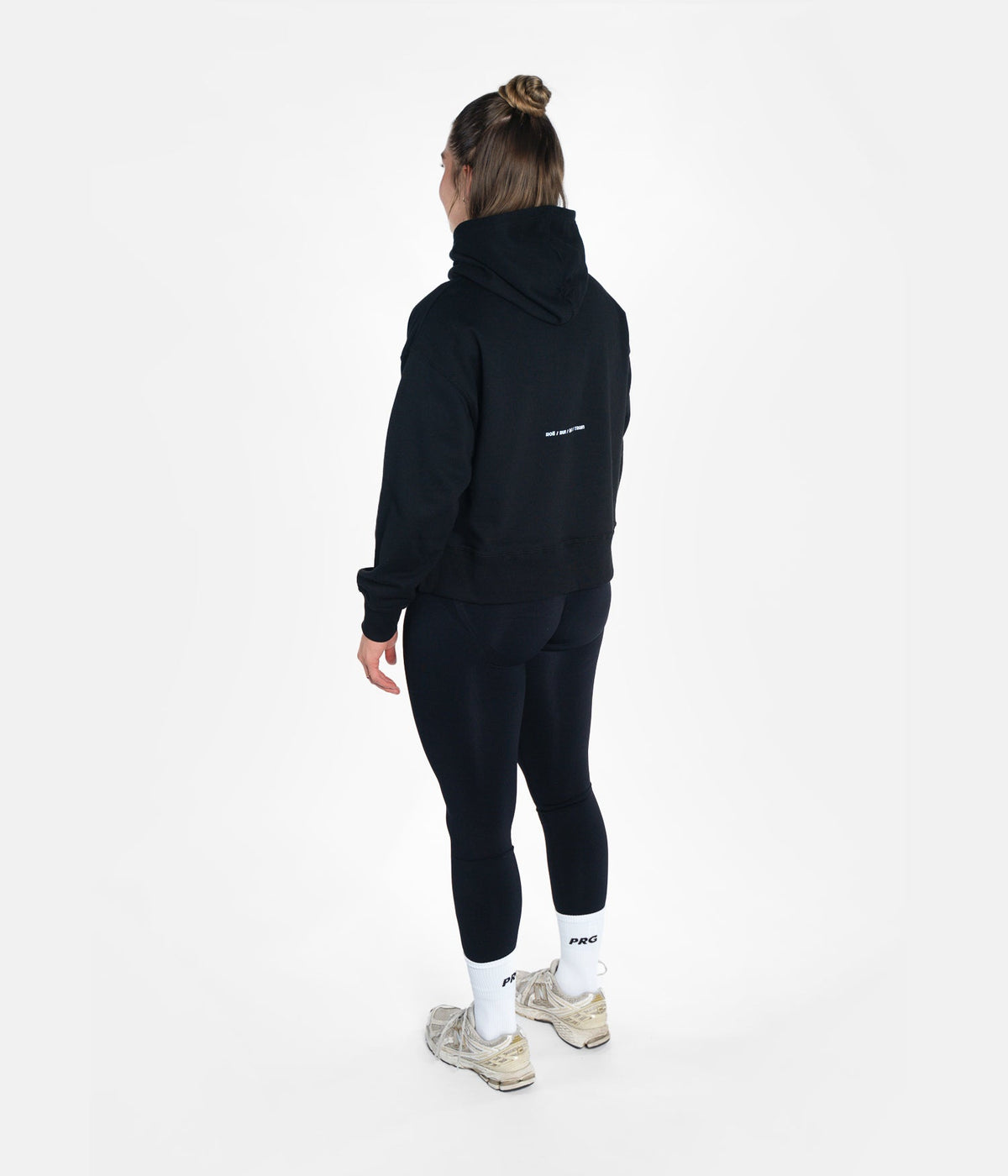 Women's Vital Cropped Hoodie - Zwart