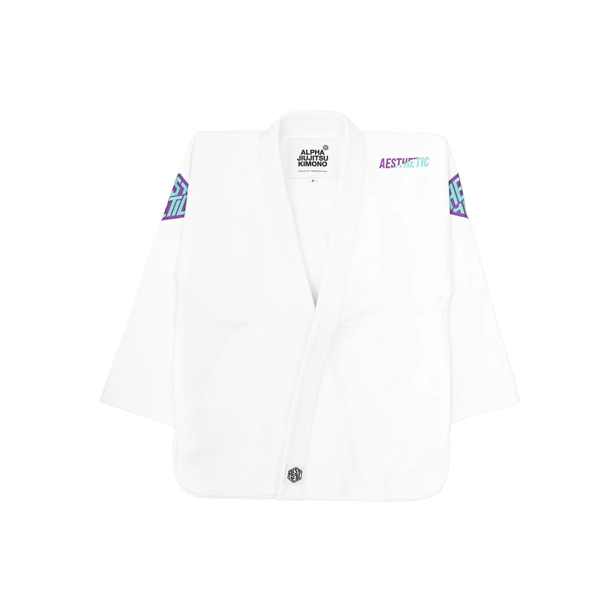 Alpha+ Kimono - White/Emerald