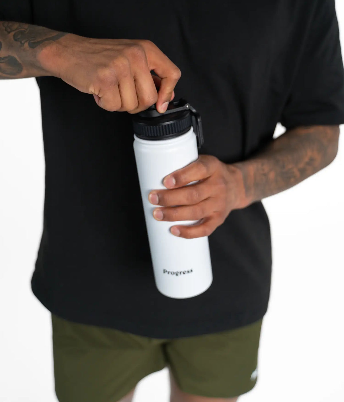 Water Bottle - White - 750ml