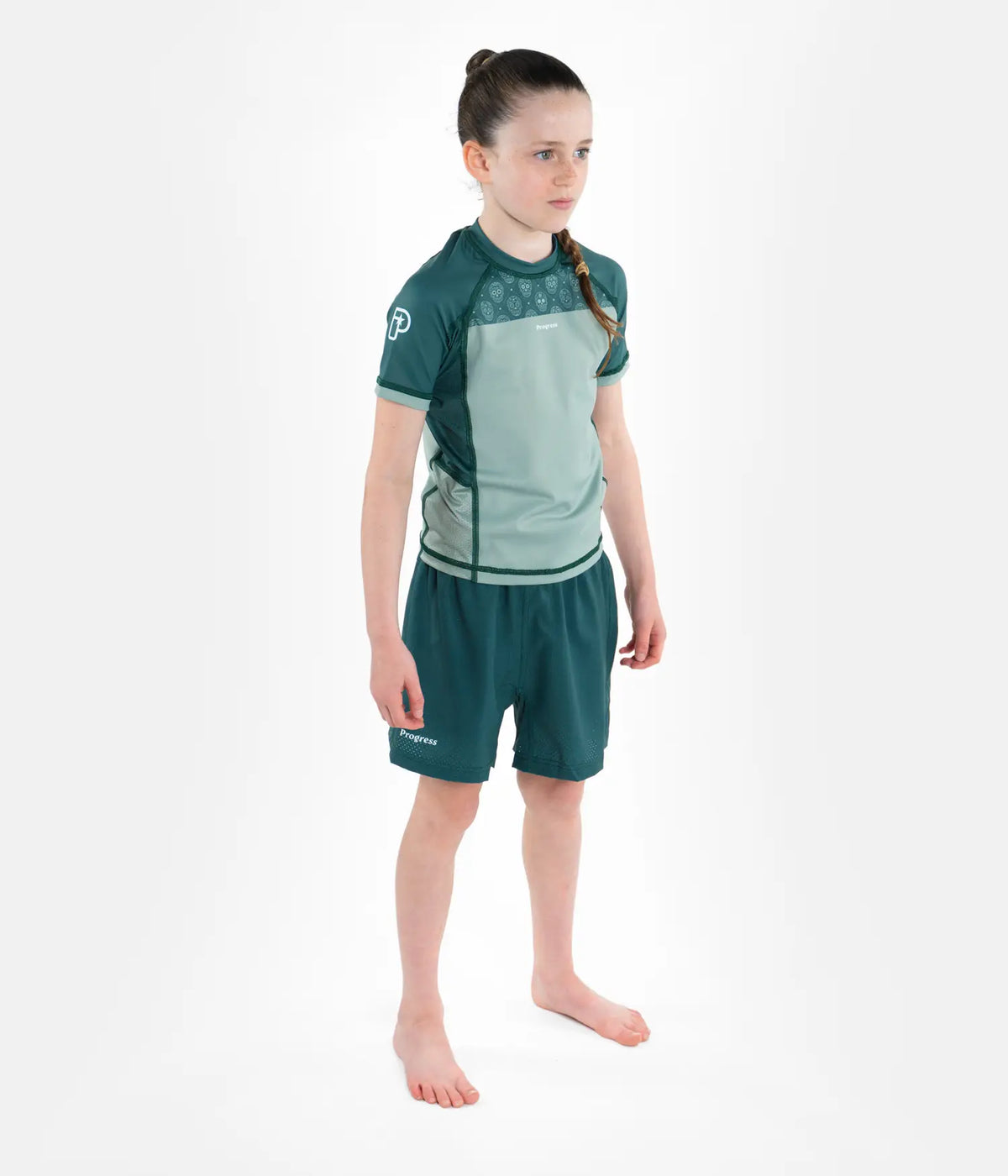Calavera Kids Rashguard - Olive