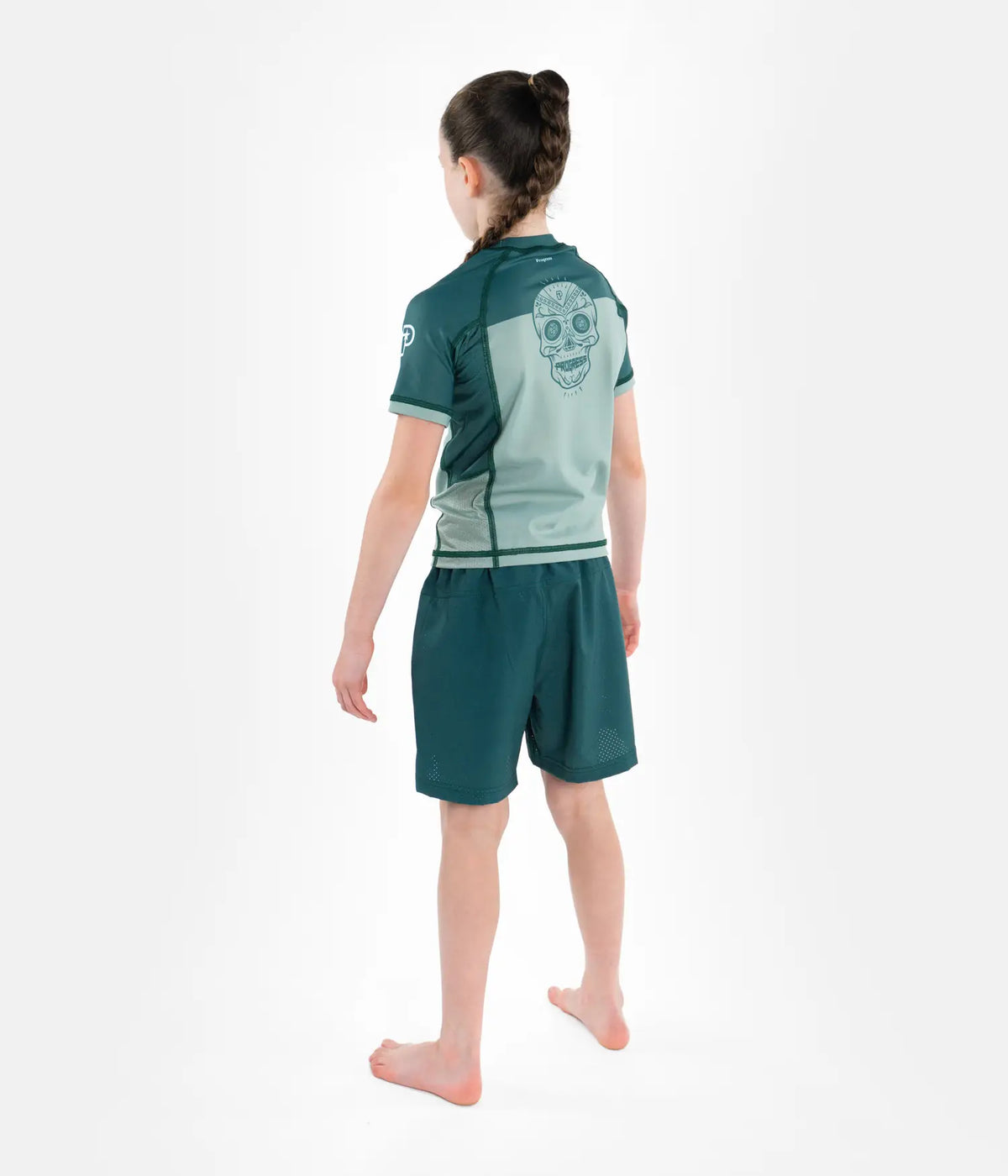 Calavera Kids Rashguard - Olive