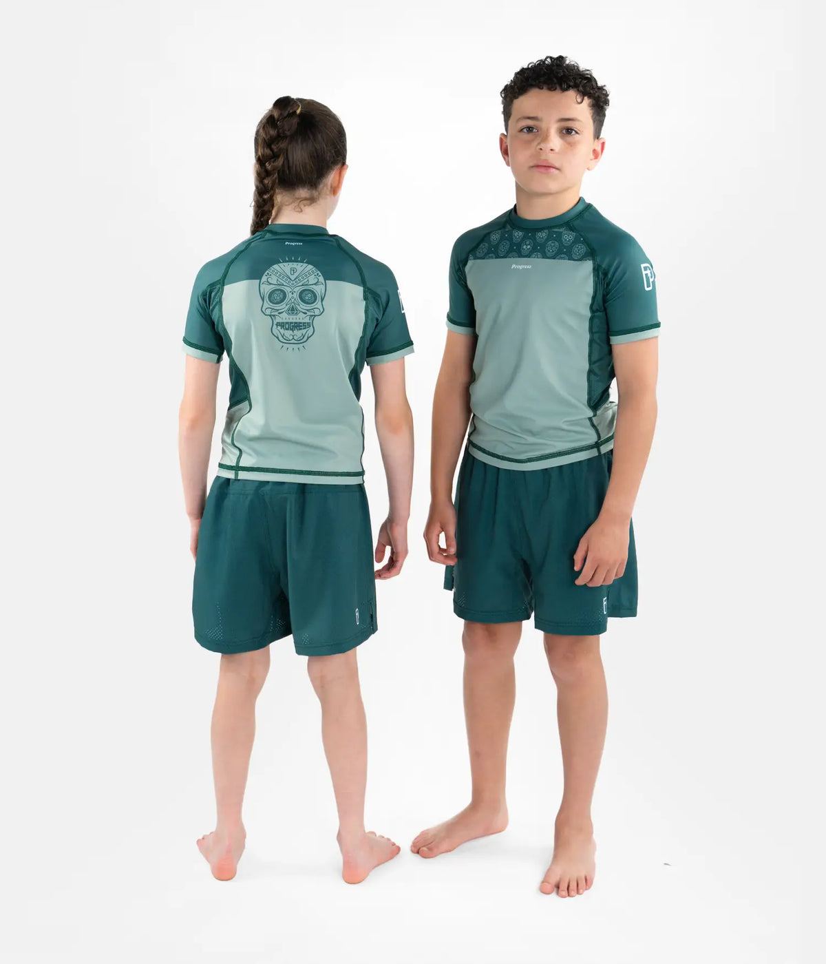 Calavera Kids Rashguard - Olive