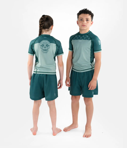 Calavera Kids Rashguard - Olive