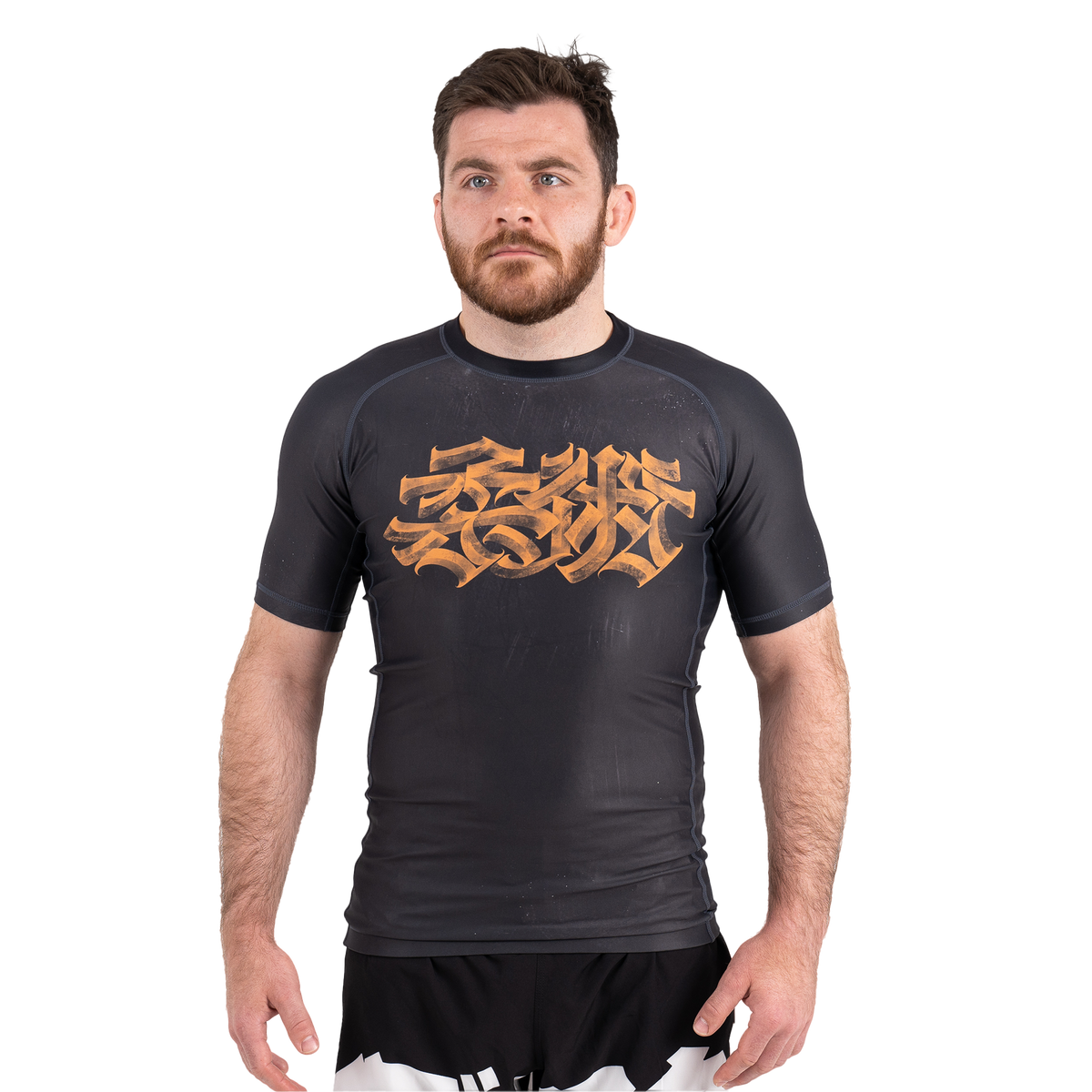 Hanzi Rash Guard - Gold