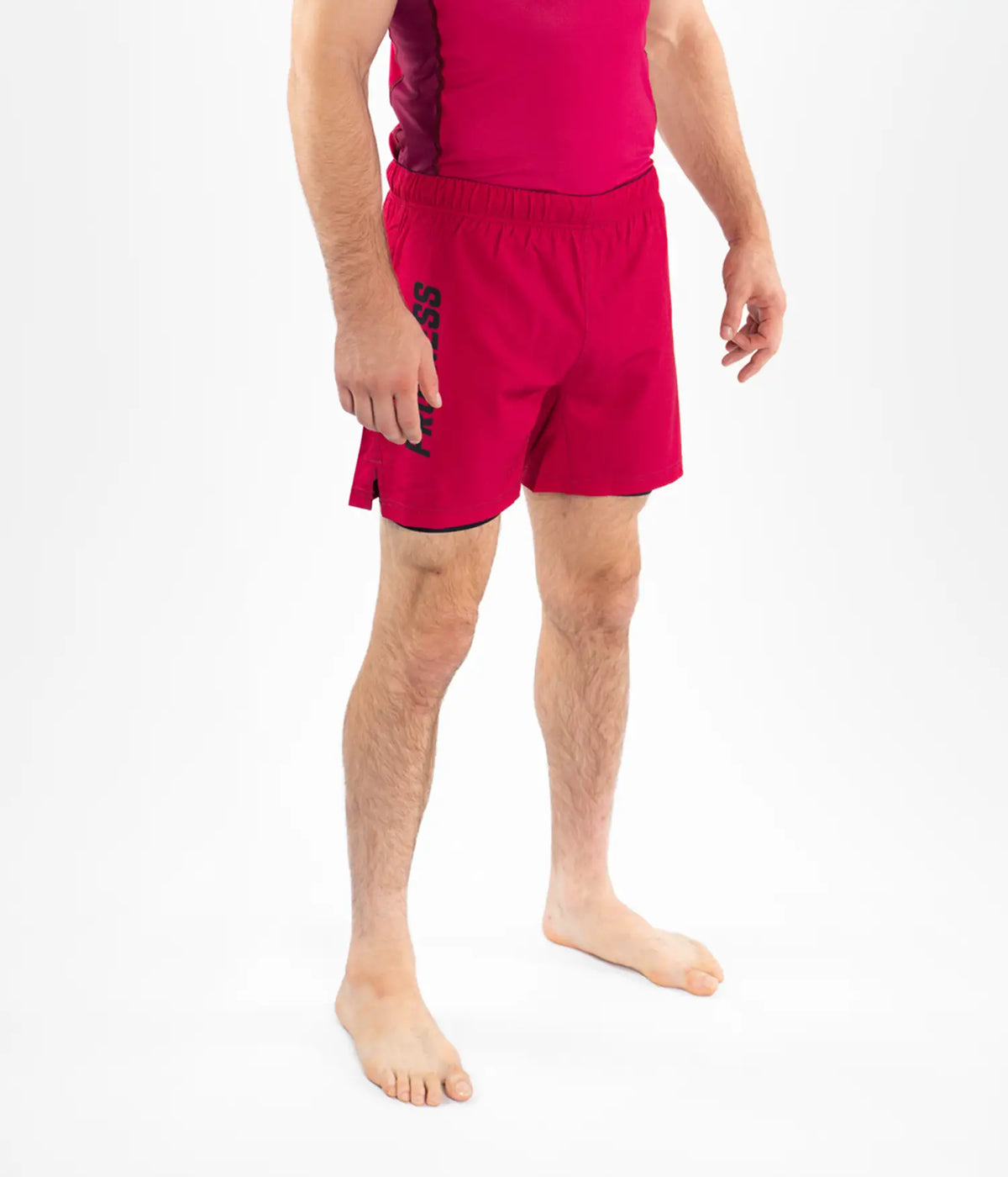 Profile Hybrid Shorts - Red