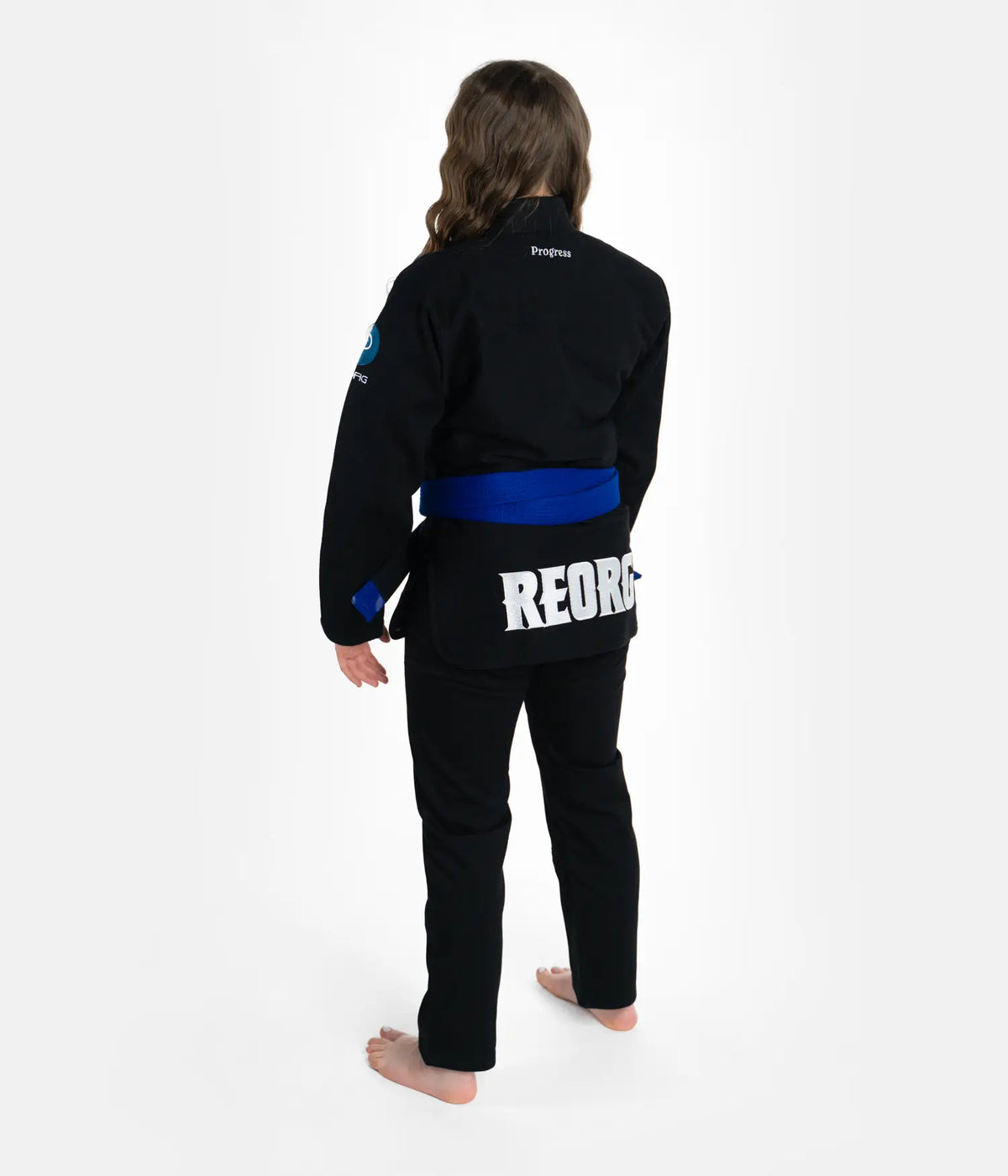Women&#39;s Progress x Reorg Gi - Black Kimono