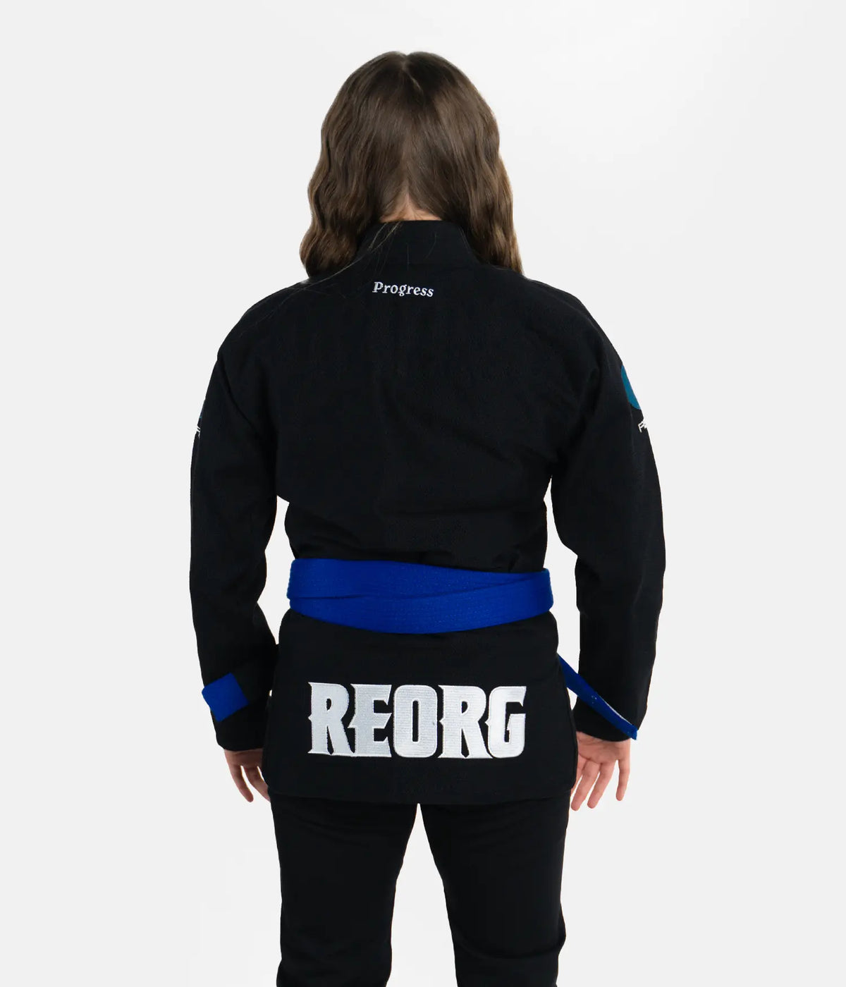 Women&#39;s Progress x Reorg Gi - Black Kimono