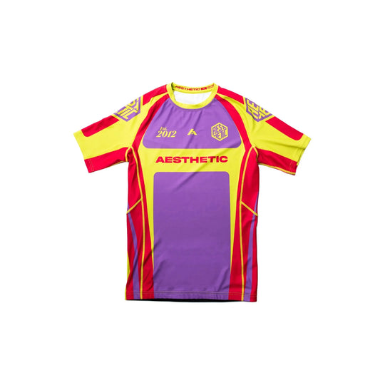 Cross Rashguard - Maroon