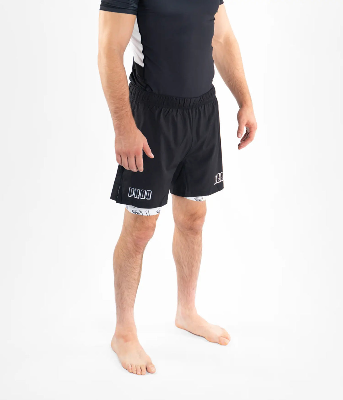 Shroom Hybrid Shorts - Black