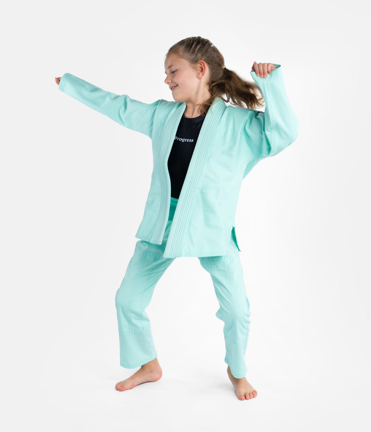 Kids Academy Gi - Teal (With FREE White Belt)